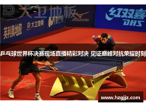 乒乓球世界杯决赛现场直播精彩对决 见证巅峰对抗荣耀时刻